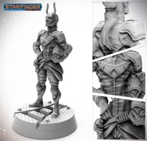 Archon Studio Starfinder Miniatures: Lashunta Envoy