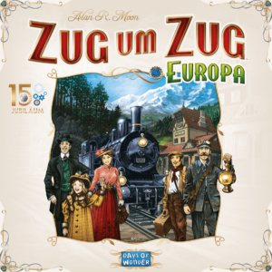 Asmodee Ticket to Ride: Europa 15 Year Edition - DE (Zug um Zug: Europa - 15 Jahre Edition)