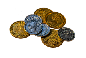 Phalanx Games Nanty Narking: 50 Victorian Metal Coins 50 viktoriánských kovových mincí
