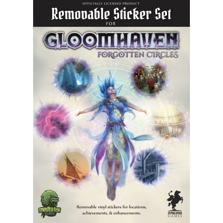 Sinister Fish Games Gloomhaven: Forgotten Circles Removable Sticker Set