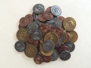 Stonemaier Games Viticulture Metal Lira Coins