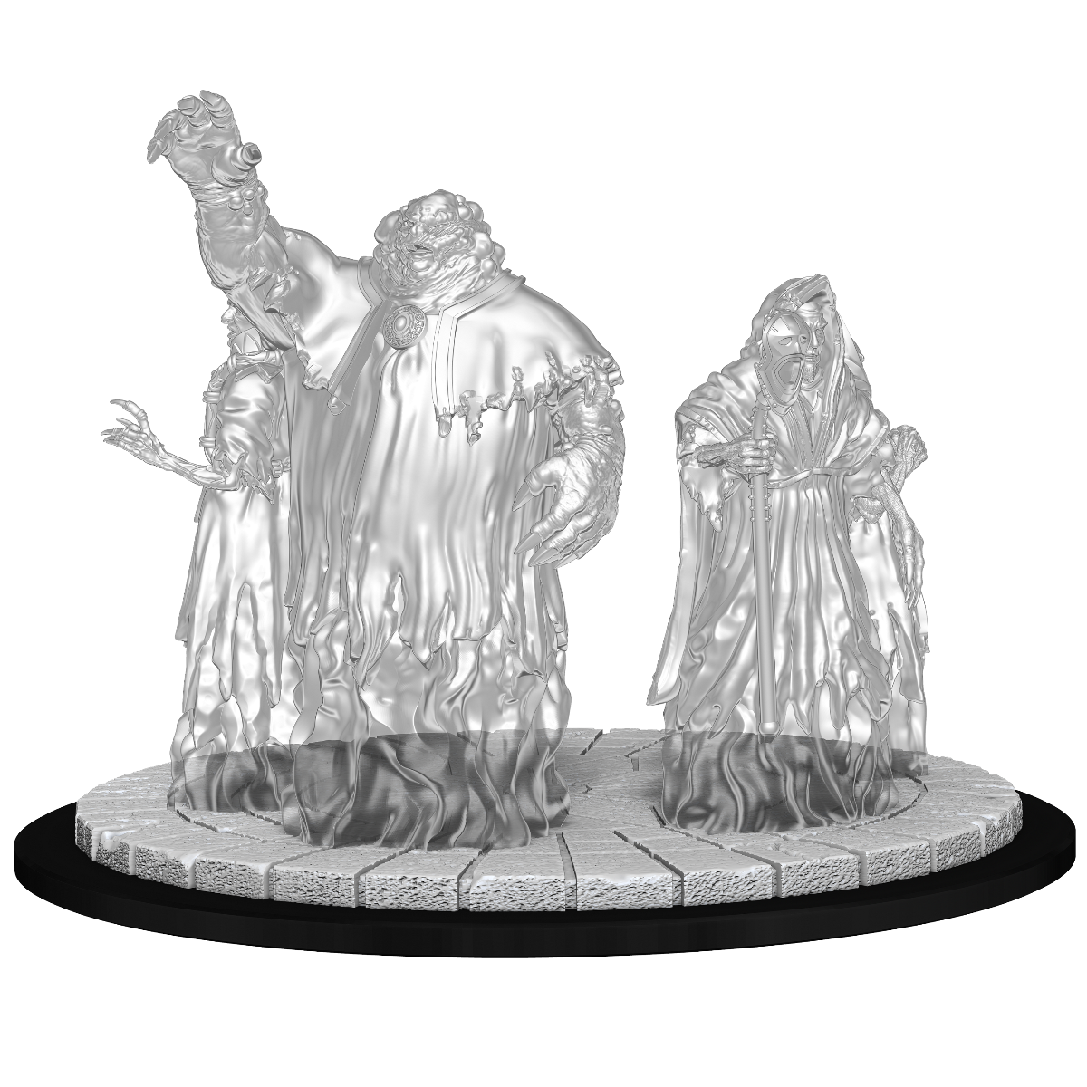 WizKids Magic the Gathering Unpainted Miniatures: Obzedat Ghost Council