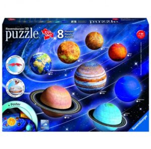 3D Puzzle Planetární soustava - 522 dílků