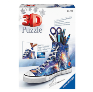 3D Puzzle Ravensburger Kecka Astronauti ve vesmíru - 108 dílků