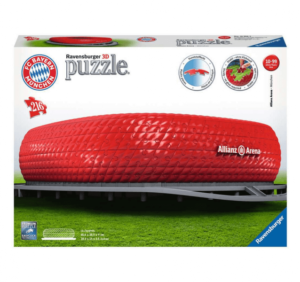 3D Puzzle Ravensburger stadion Allianz Arena - 216 dílků