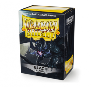 Obaly na karty Dragon Shield Protector - Black - 100ks