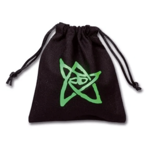 Pytlík na kostky Call of Cthulhu Dice Bag Black and Green